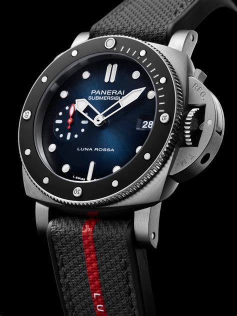 panerai yacht weste|Introducing: New Panerai Submersible Luna Rossa Models.